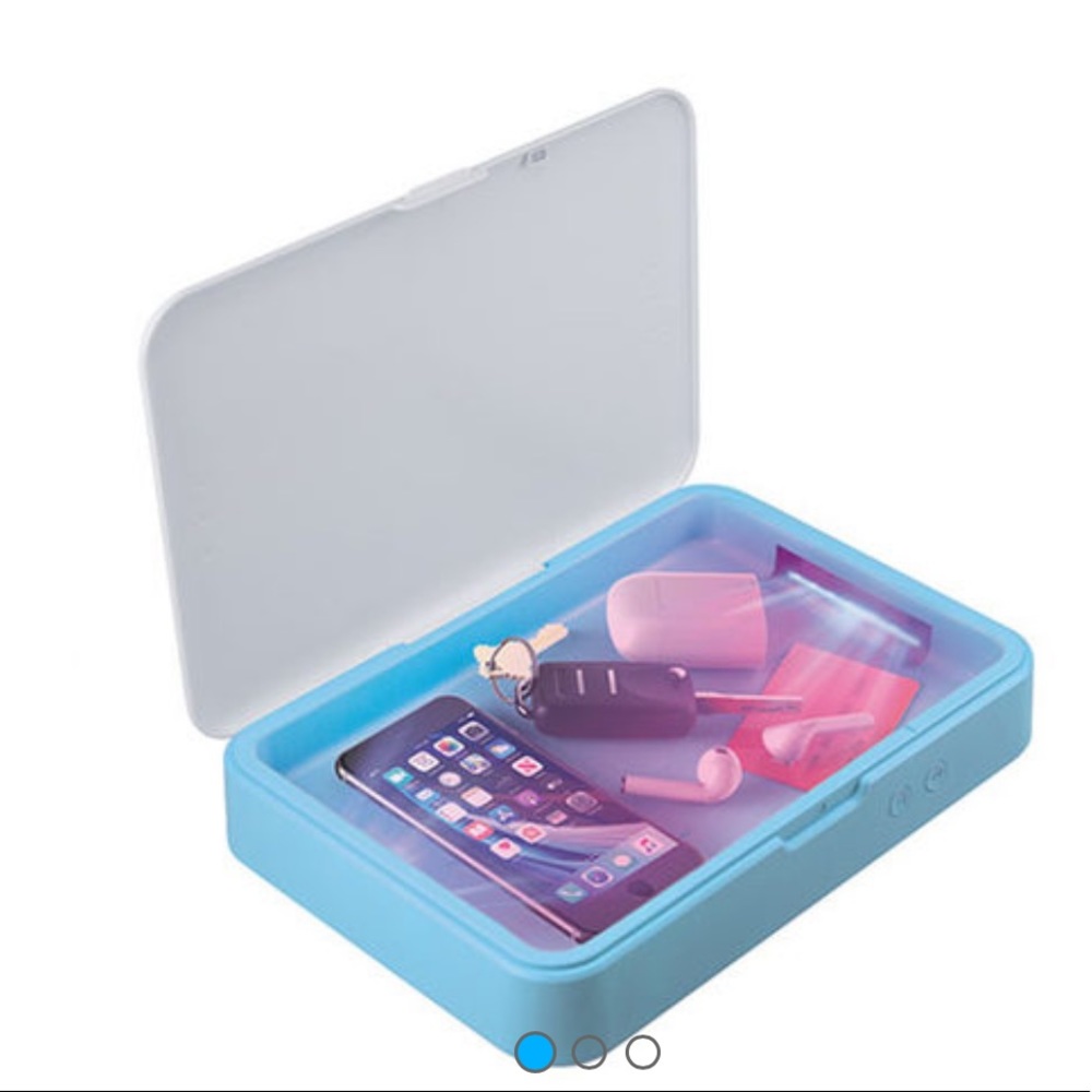 First Health Dual UV-C Sanitizing Box for 2 Phones or Tablet.